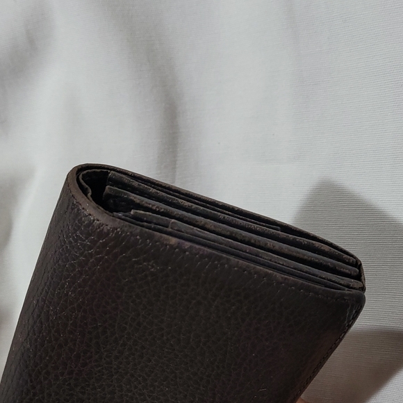 Burberry pebbled Leather bifold Wallet - Picture 4 of 16